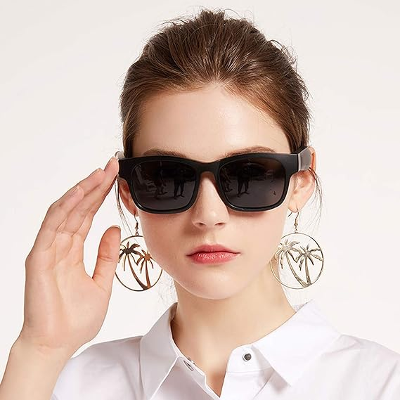 【IPX4】Seurico™ Bone Conduction Bluetooth Music Sunglasses with Polarized Lenses
