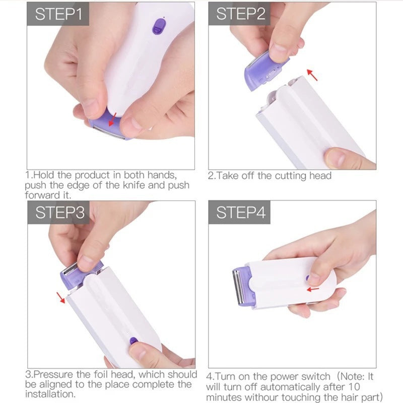 Seurico™ 👩⚕️ Purple Light Beauty Photon Silky Painless Hair Removal