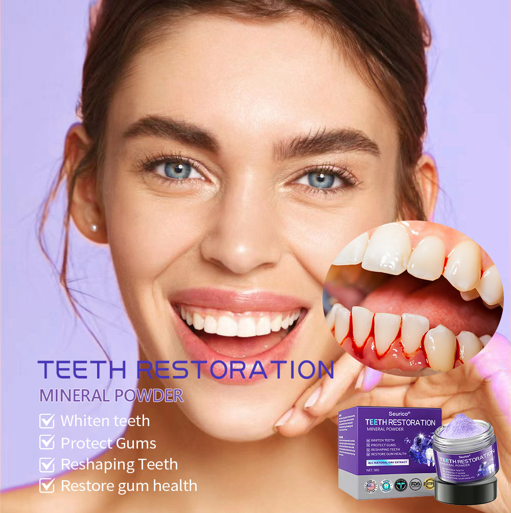 Seurico® Tooth Restoration Mineral Powder (ADA recommended) Last Day Discount 🦷